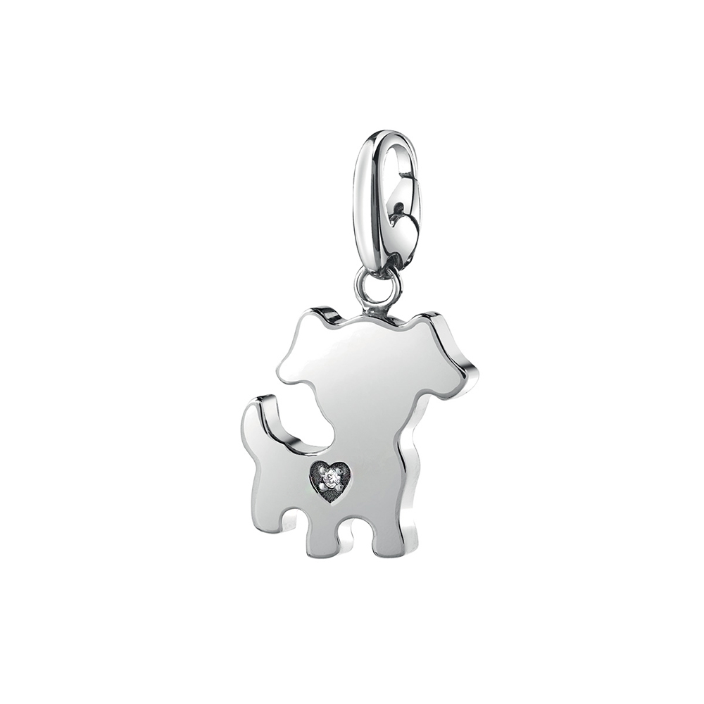 Ciondolo Cane componibile Salvini in argento silver collezione Charms of Love 20077076