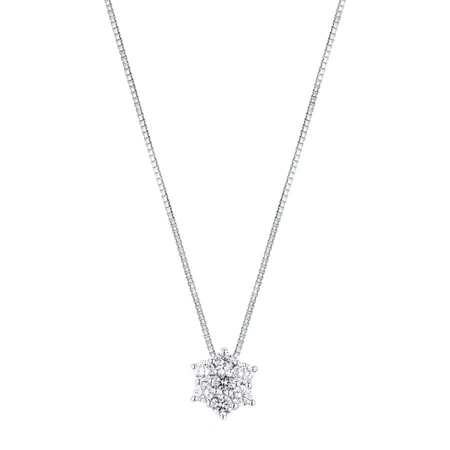 Collana con ciondolo Stella di Diamanti grande