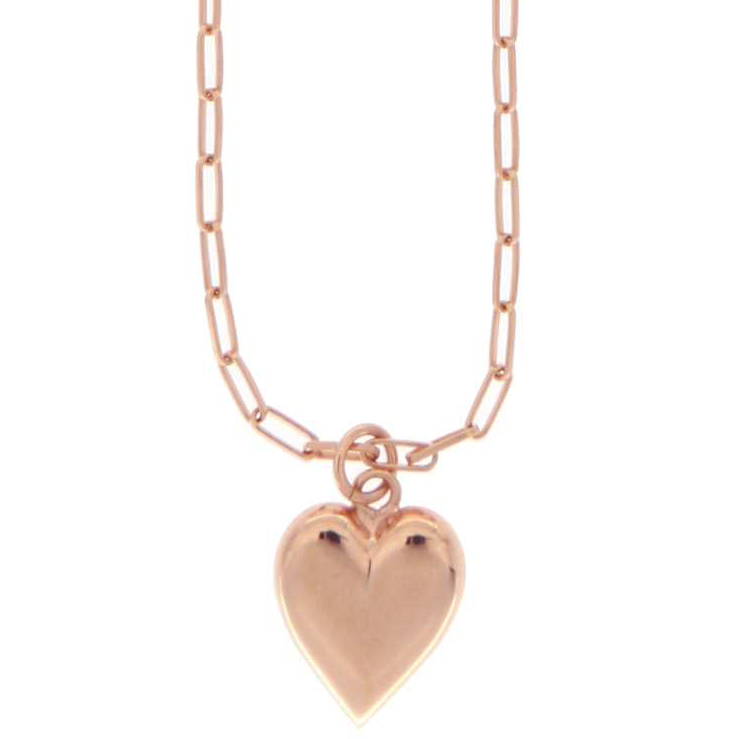 Collana con cuore in argento Air Pop Cuori Milano