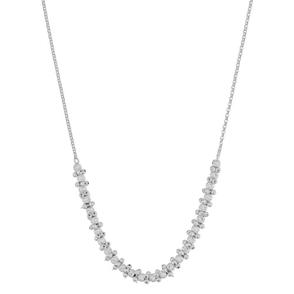 Collana da Donna in Argento trionfi di boules collezione Petite Boules Marcello Pane 