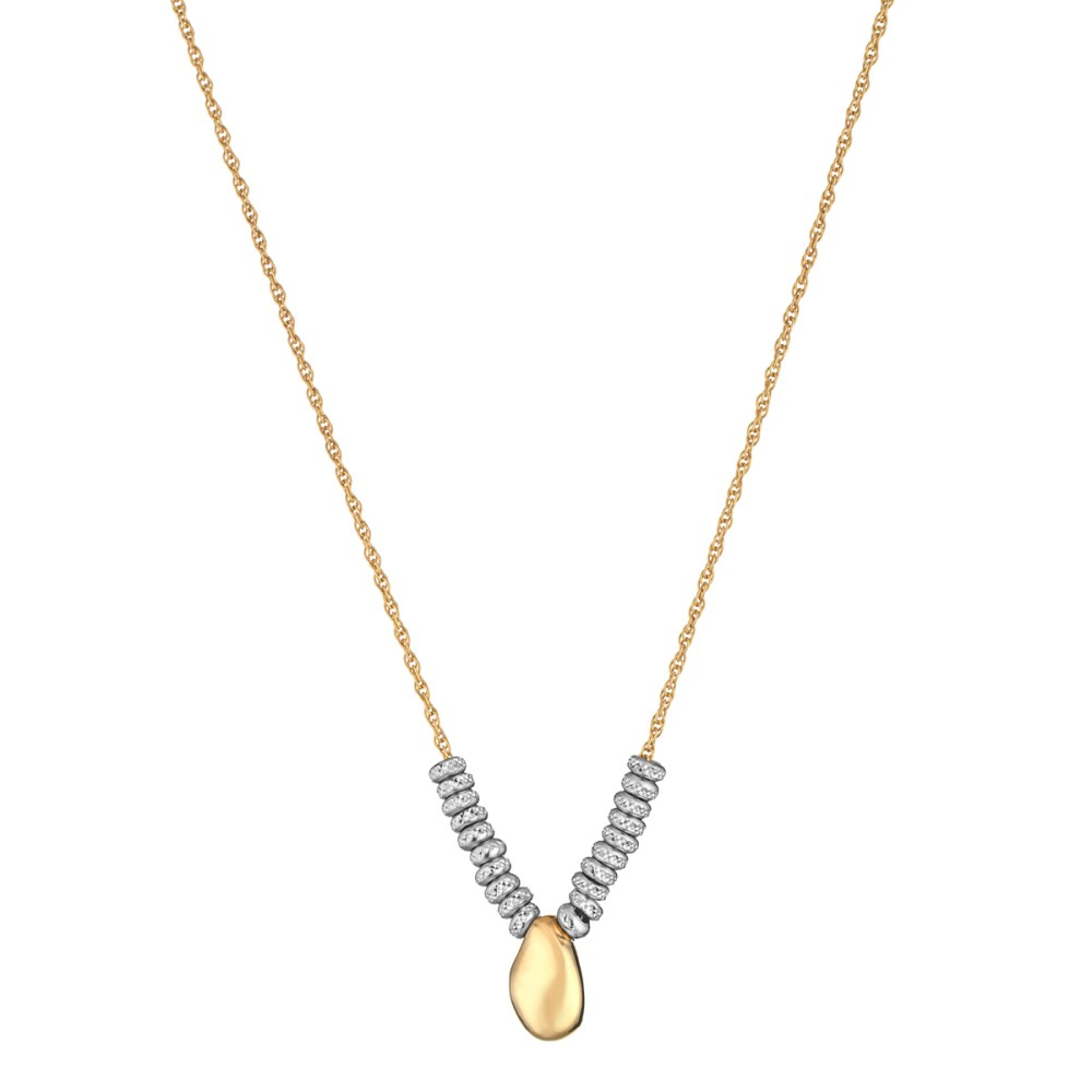 Collana da donna Marcello pane in agento minimal pepita - Essential