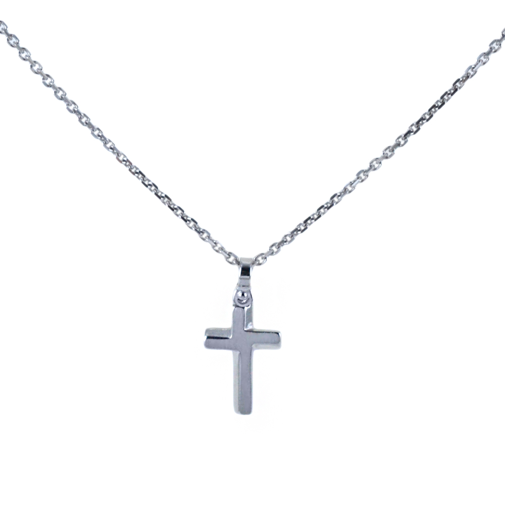 Collana da uomo Zancan in Argento con pendente Croce ESC 213