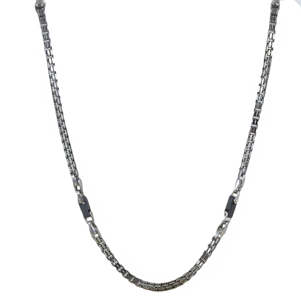 Collana da uomo Zancan in Argento ESC0569-N 