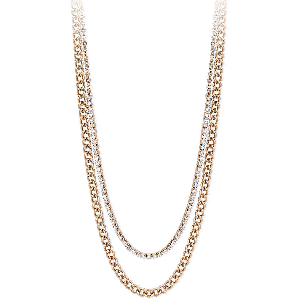Collana donna 2Jewels in acciaio collezione Mix & match rosa 251708