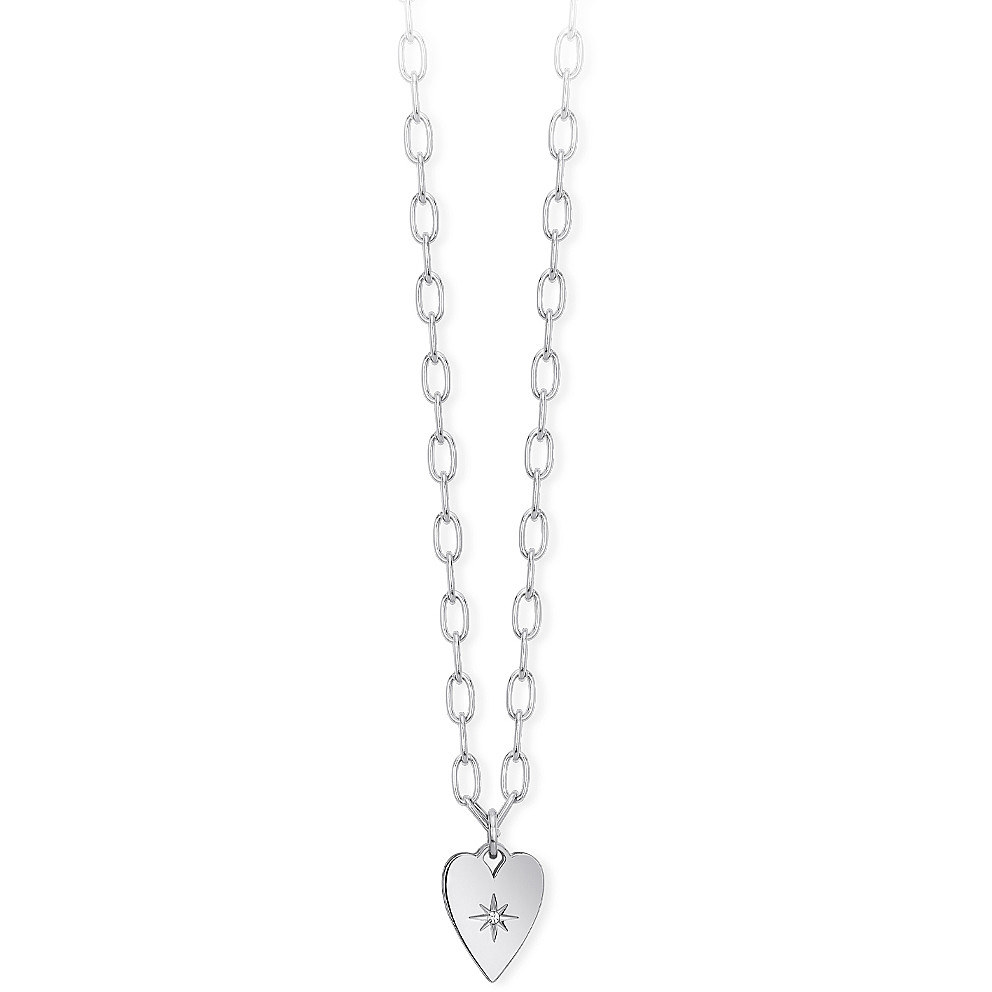 Collana Donna 2Jewels in Acciaio Cuore Regina di Cuori 251703