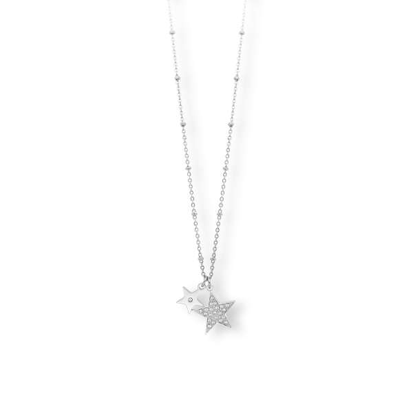 Collana Donna 2Jewels in Acciaio Stelle con cristalli 251744