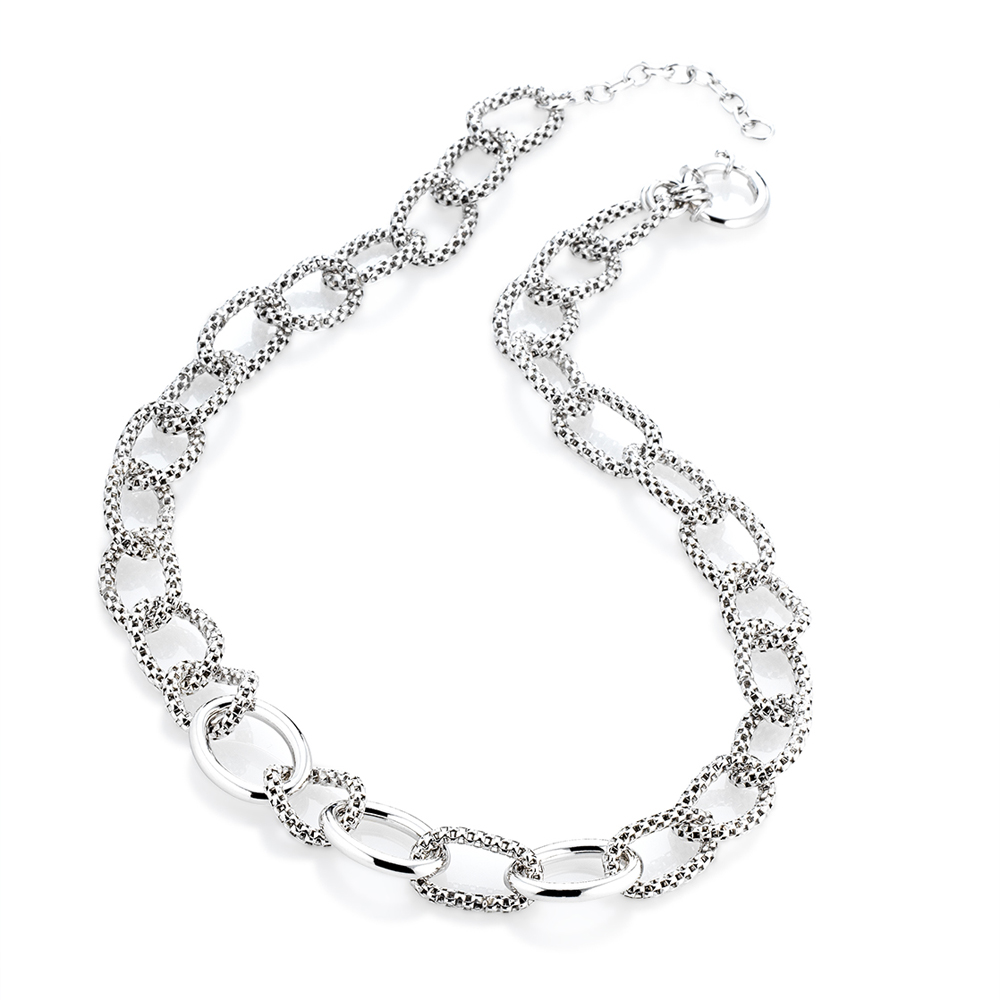 Collana Donna in Argento silver della collezione Classique Marcello Pane 