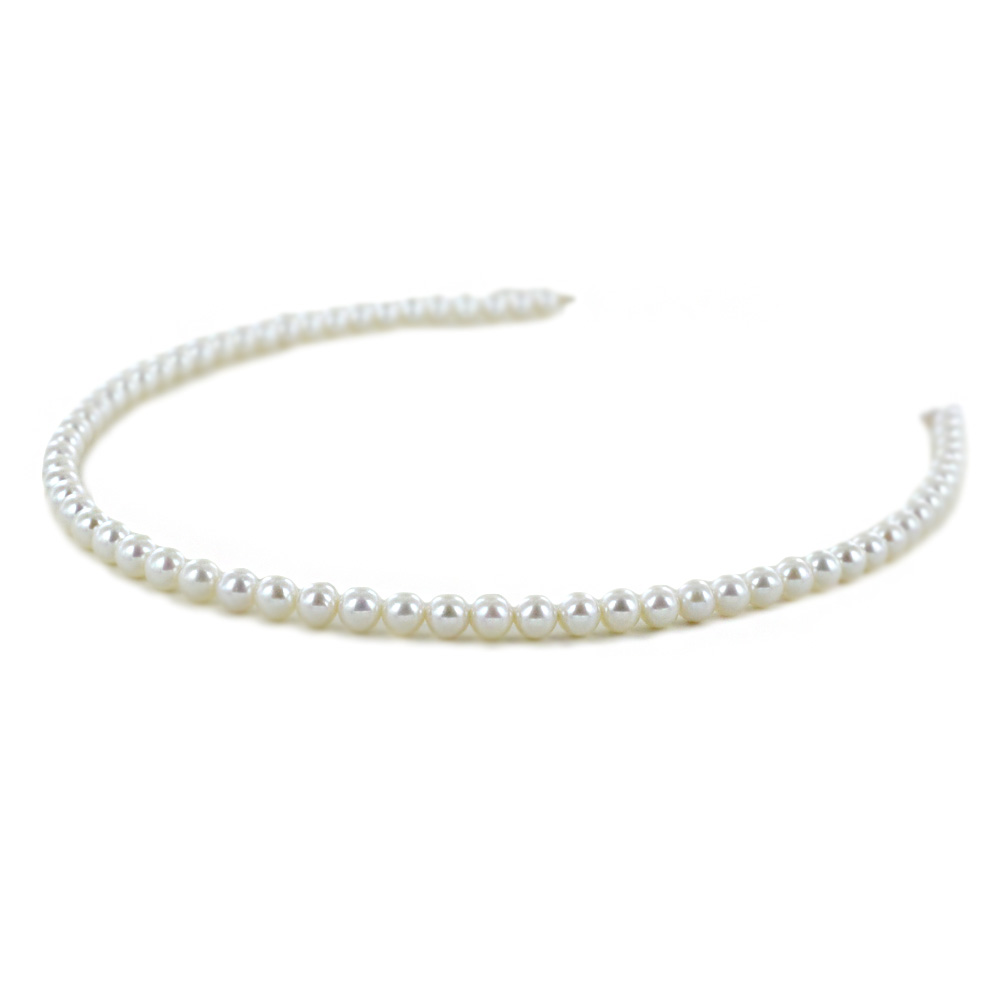 Collana Filo di Perle Freshwater diametro 6.50 - 7.00  mm