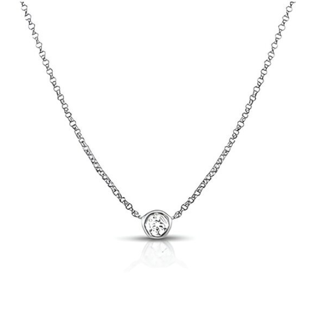 Collana in Acciaio da donna con cristallo punto luce Essential Woman Liu Jo LJ2529