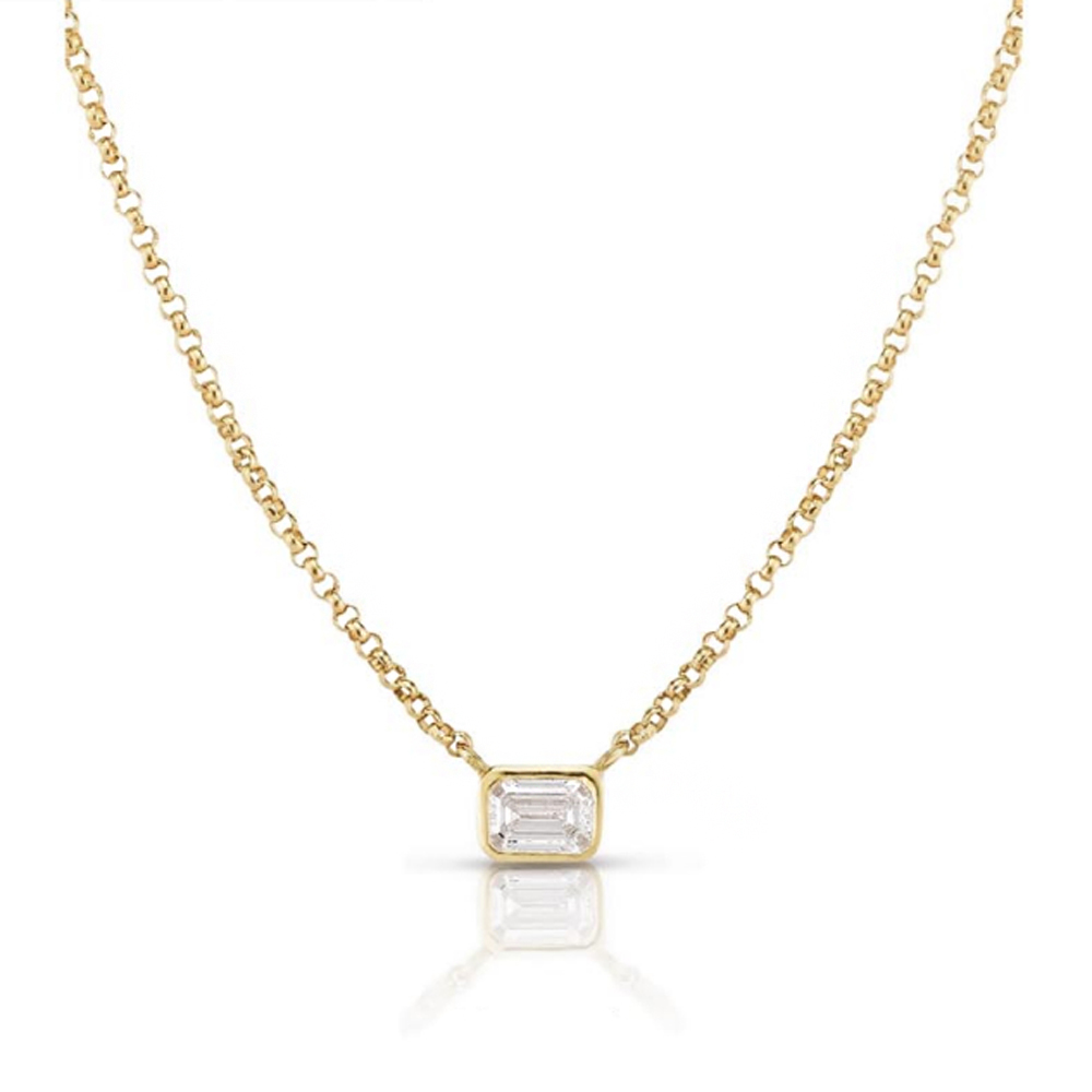 Collana in Acciaio giallo da donna con cristallo bianco Essential Woman Liu Jo LJ2530