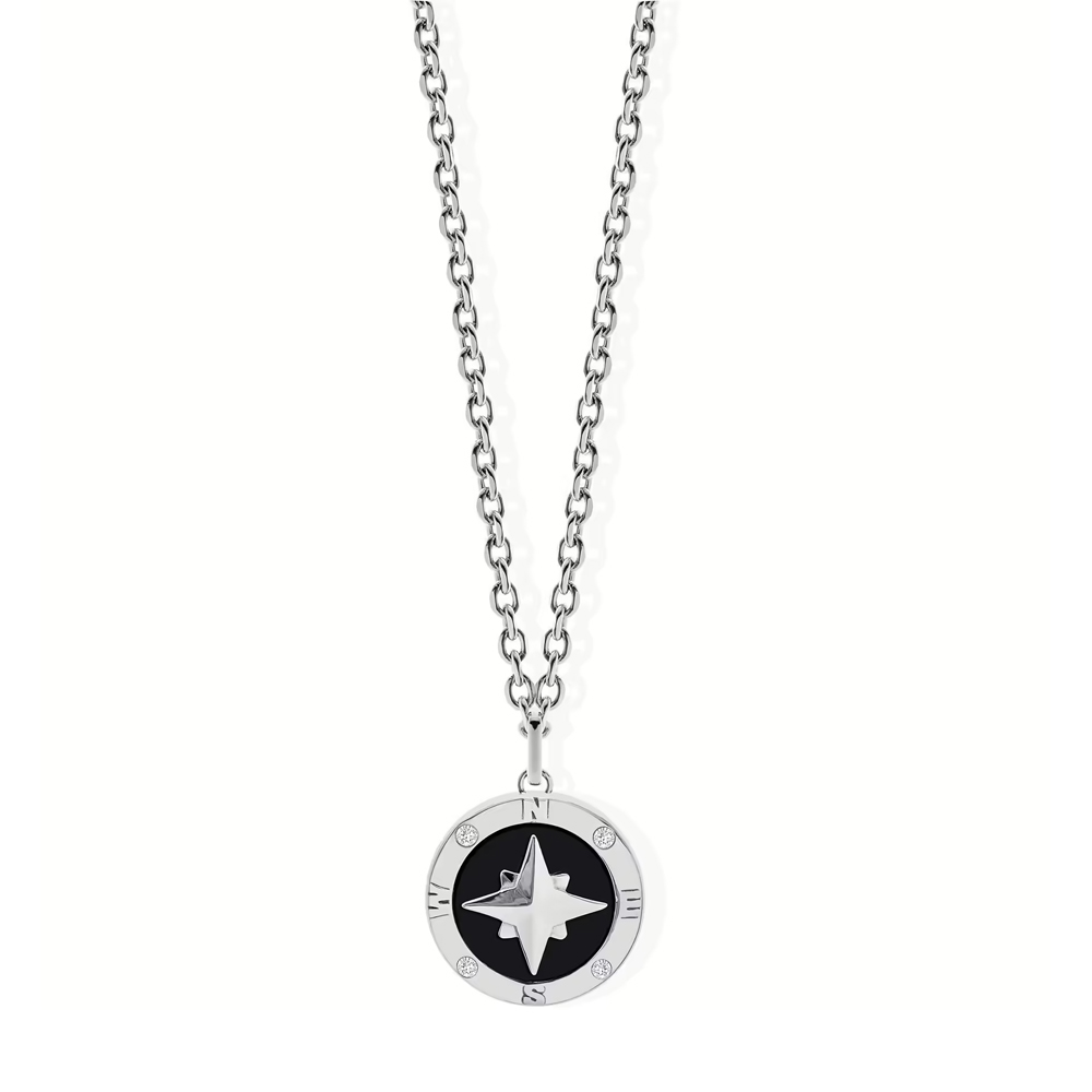 Collana in Acciaio Uomo LIU JO L Essential man Croce MLJ546