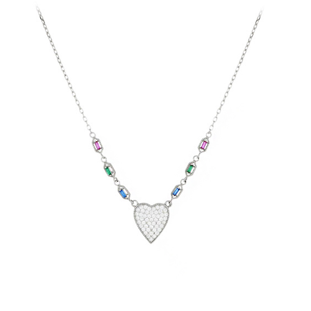 Collana in argento Sorriso collezione Palazzo Reale Cuori Milano 