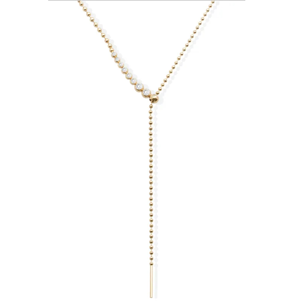 Collana lunga in Acciaio giallo da donna Collezione Stones  Liu Jo LJ2828