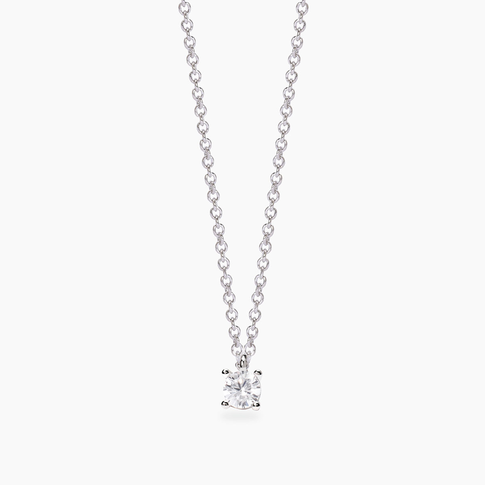 Collana Mabina MY DIAMOND in argento Punto Luce con Diamanti Lab-Grown 0.20 ct 553816