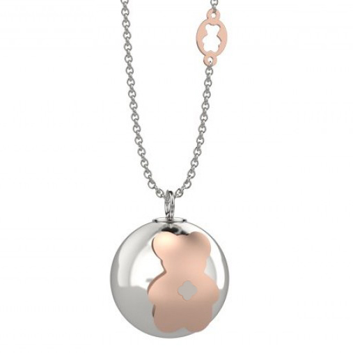 Collana Nanan con ciondolo chiama angeli Orsetto in argento NAN0088