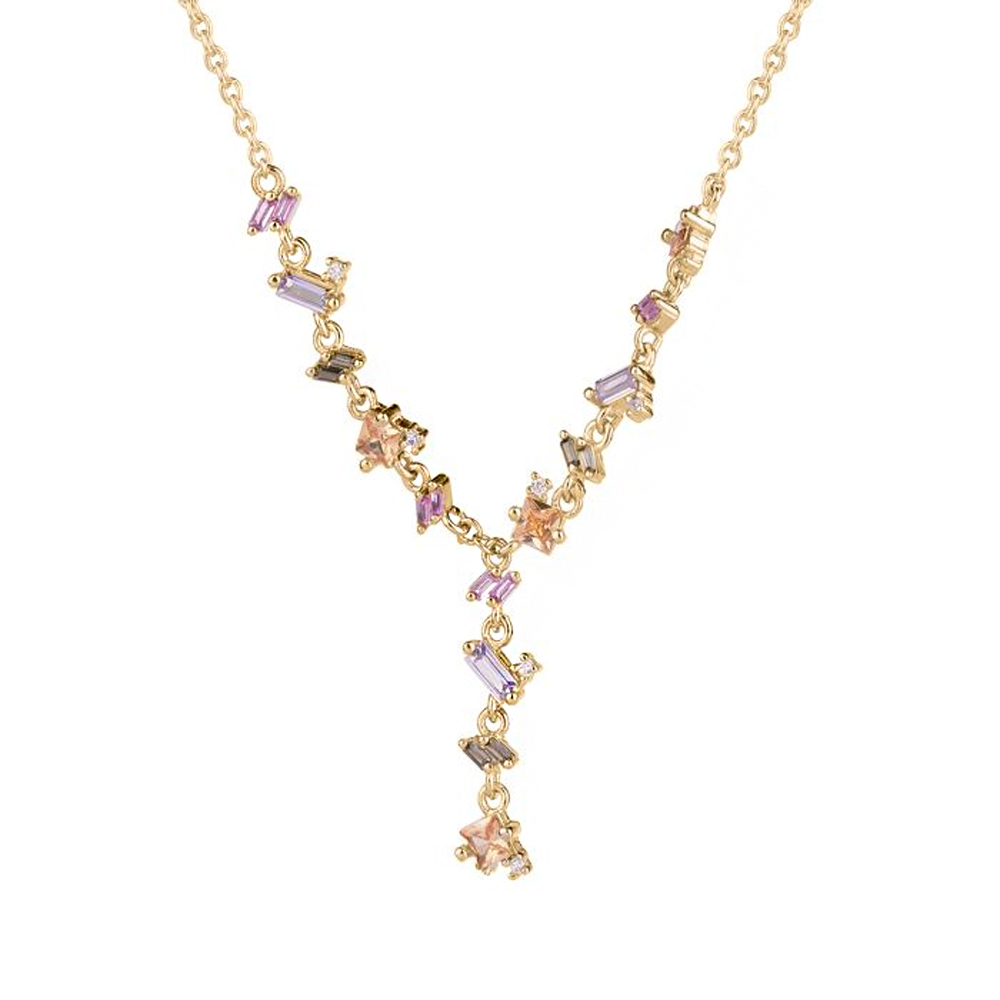 Collana Rebecca girocollo Diana con pietre pendenti SDIKOB91