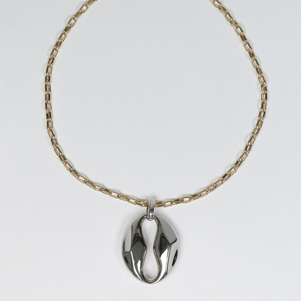 Collana Rebecca in Alluminio con pendente BR4KOO27
