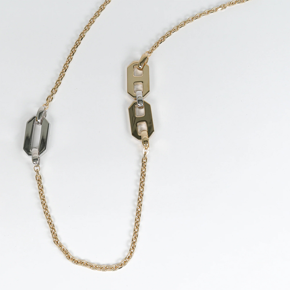 Collana Rebecca in Alluminio giallo lunga BR4KBO07