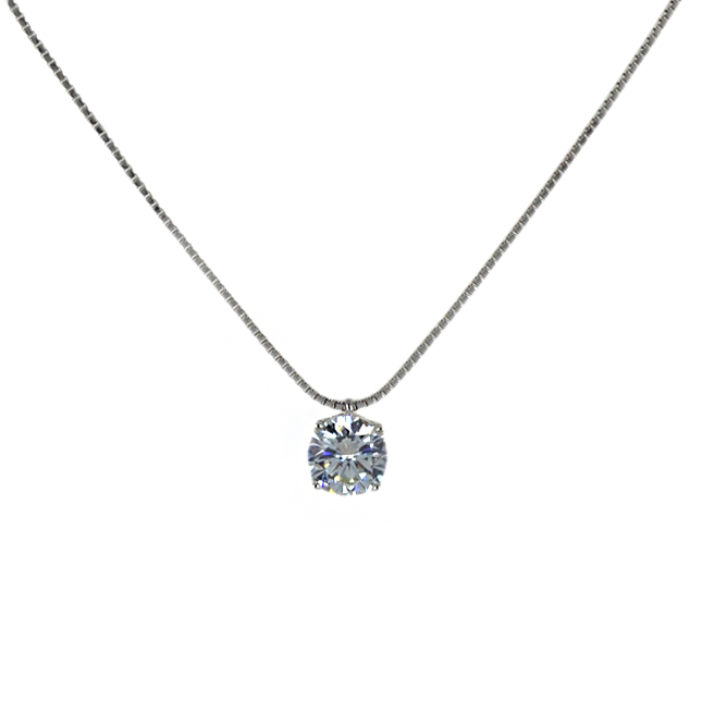 Collana Rebecca in argento con punto luce SDAKBB07