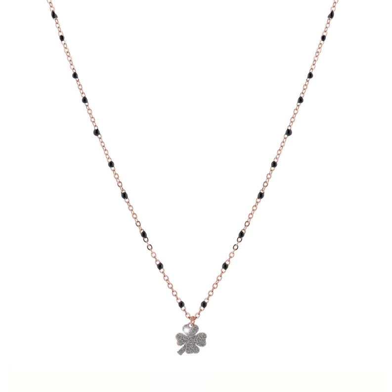 Collana Rebecca in argento Quadrifoglio collezione Jolie 