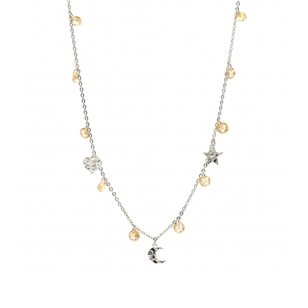 Collana Rebecca in argento - Lucciole 