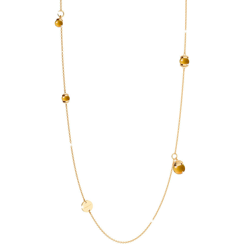 Collana Rebecca in bronzo colore oro giallo Hollywood Stone BHSKOC84