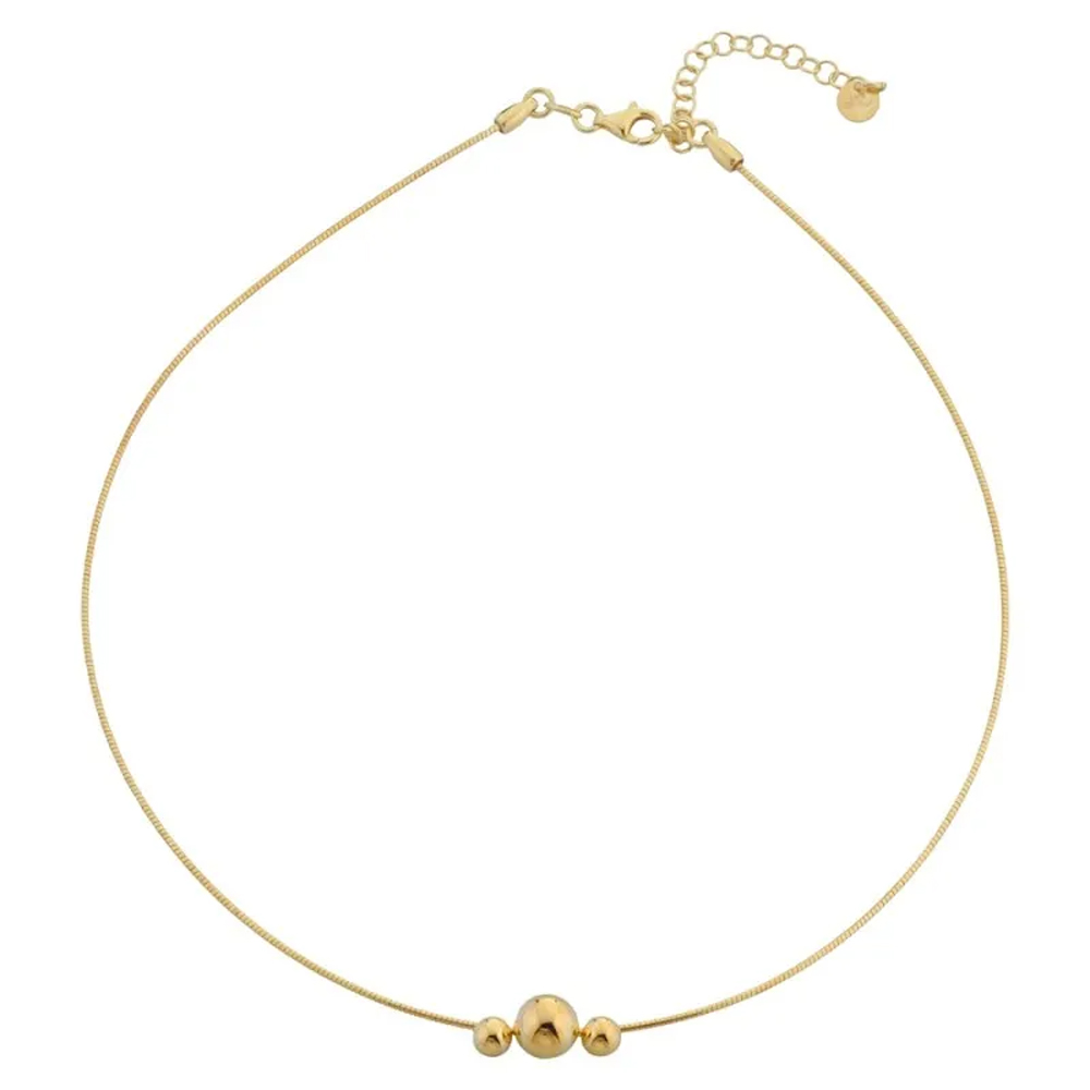 Collana Rigida da Donna in Argento collezione Petite Boules Marcello Pane 