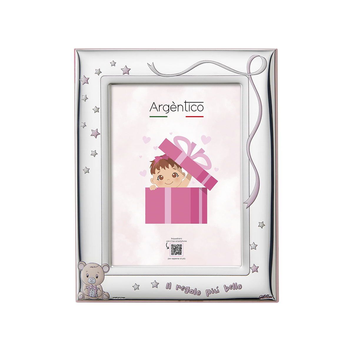 Cornice portafoto bambina 20x25 Il Regalo piu bello