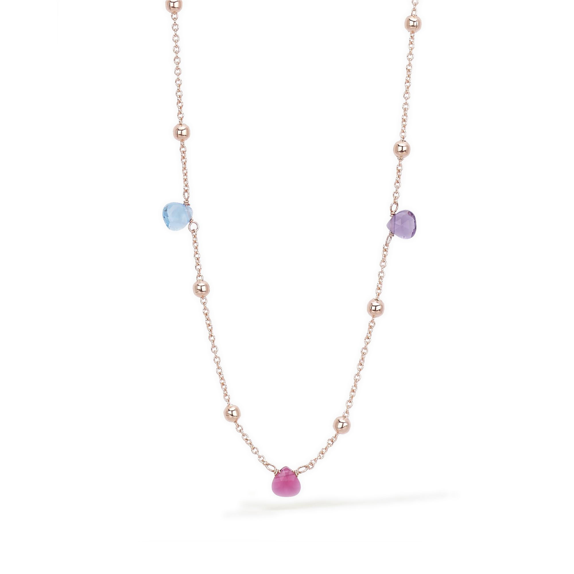 Collana Mabina in argento Rosato Beauty Code 553348