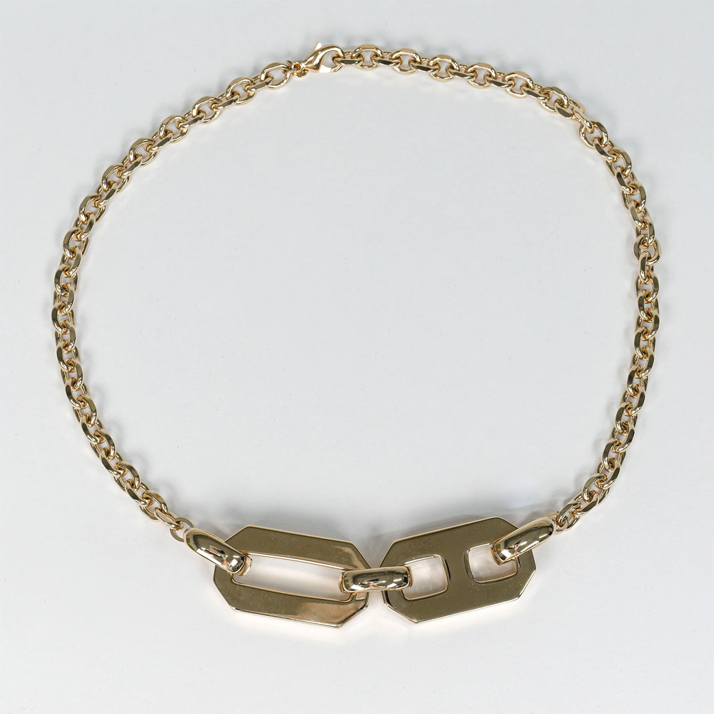 Girocollo Rebecca in Alluminio giallo BR4KOO09