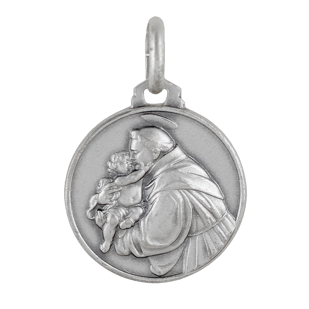 Medaglia sant Antonio in argento 16 mm