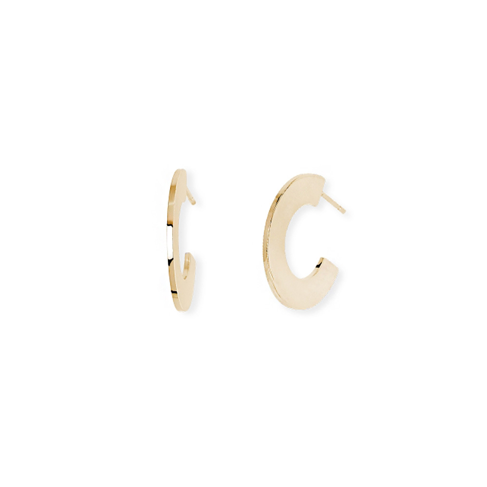 Orecchini 2Jewels in acciaio PVD Gold Minimal chic 261278