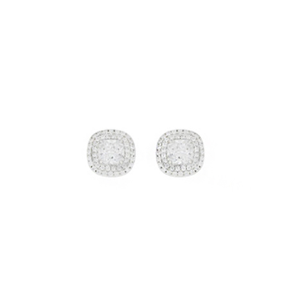 Orecchini Bride to Be collezione Palazzo Reale Cuori Milano zirconi Bianchi 