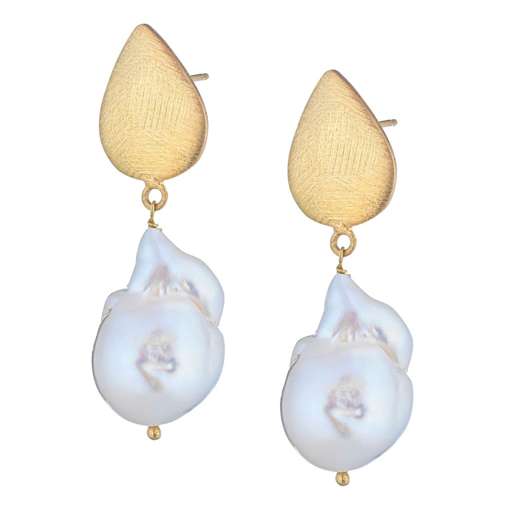 Orecchini da donna in Argento gocce di perle collezione Bonton