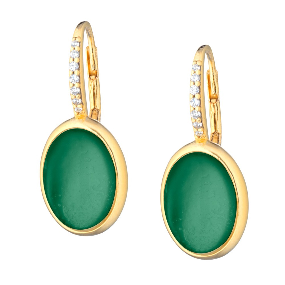 Orecchini da donna in Argento Oval della collezione Boho chic