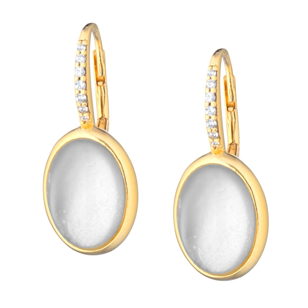 Orecchini da donna in Argento Oval della collezione Boho chic