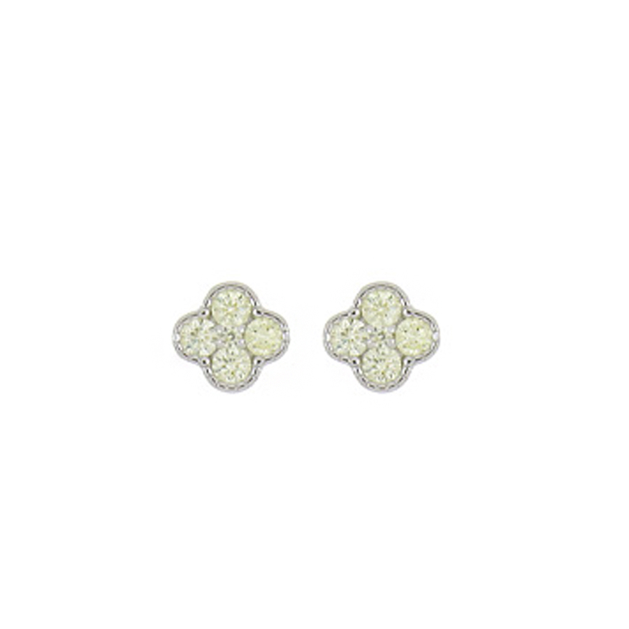 Orecchini Floraflex Citrino Cuori Milano collezione Maggiolina