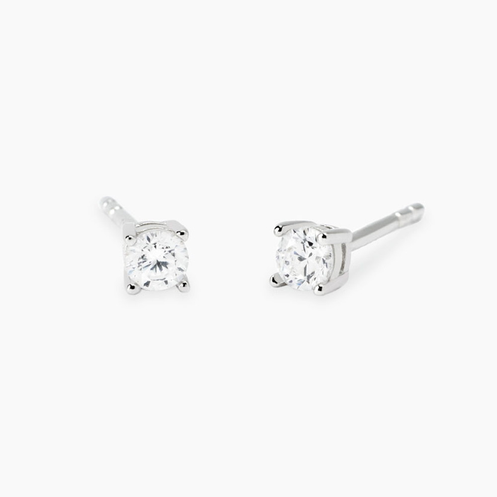 Orecchini Mabina MY DIAMOND punto luce in argento con diamanti Lab-Grown 0.36 ct 563909