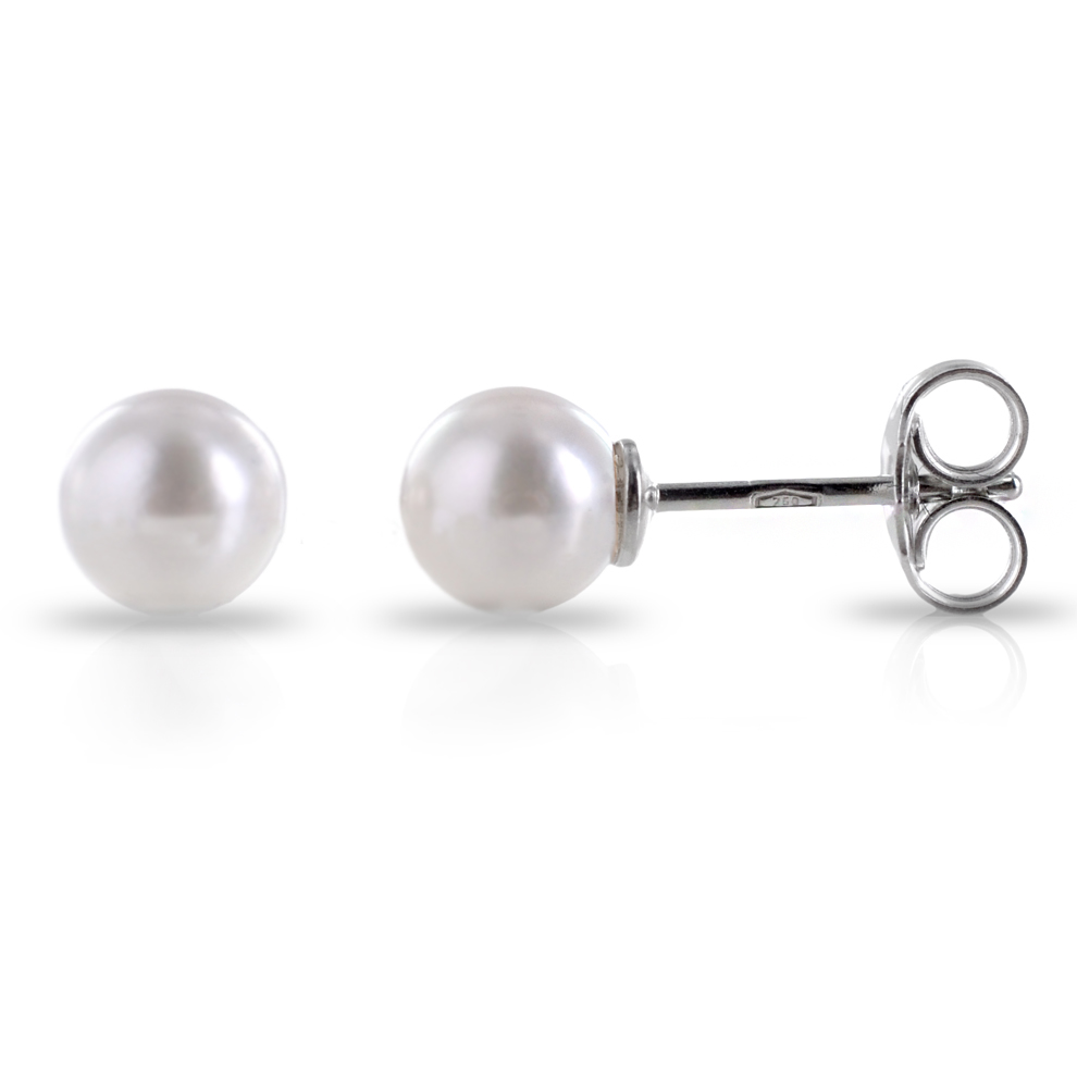 Orecchini Perle con Perle AKOYA 6.00-6.50 mm AA