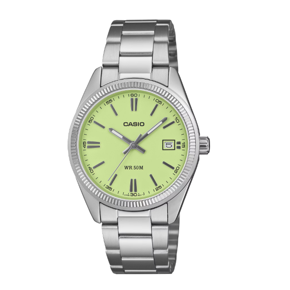 Orologio Casio analogico verde chiaro UTP-1302PD-3A2