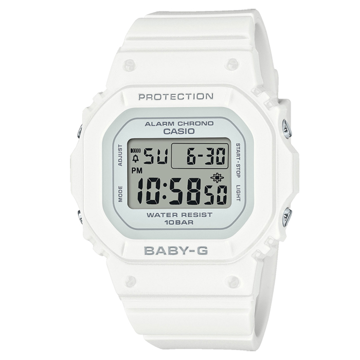 Orologio Casio Baby-G bianco BGD-560-7ER