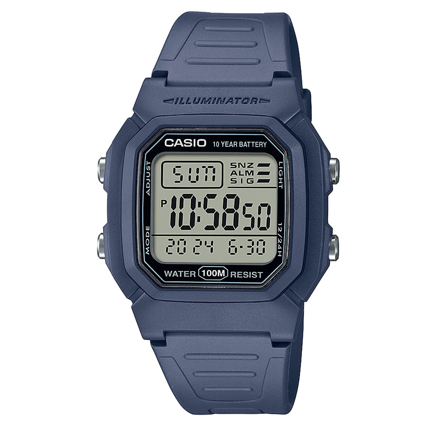 Orologio Casio Collection da uomo Blu navy W-800H-2AVES