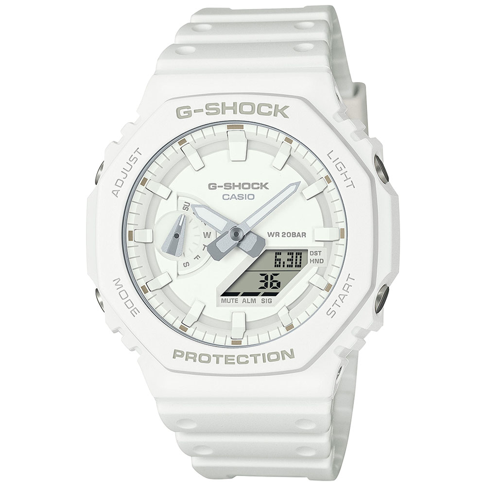 Orologio Casio collezione G-SHOCK Bianco GA-2100-7A7ER