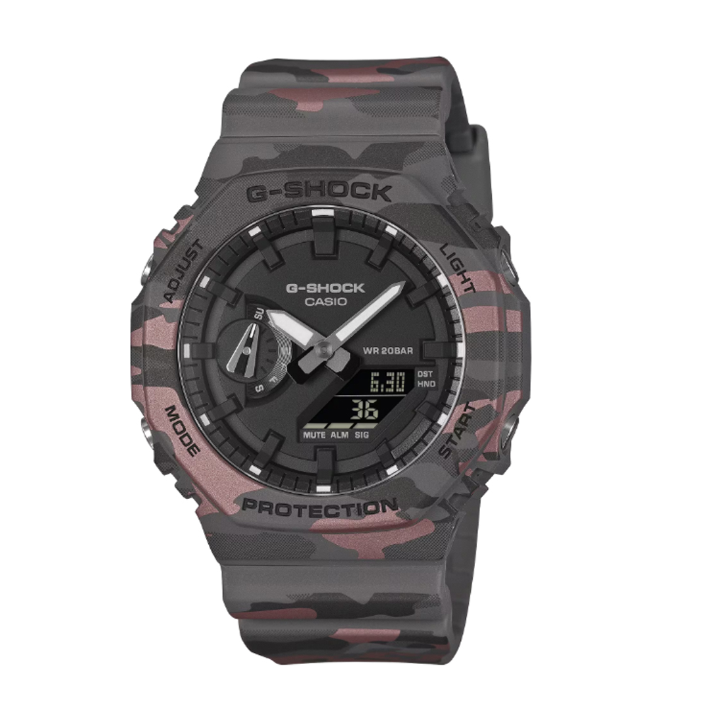 Orologio Casio collezione G-SHOCK Classic militare GA-2100CM-8A