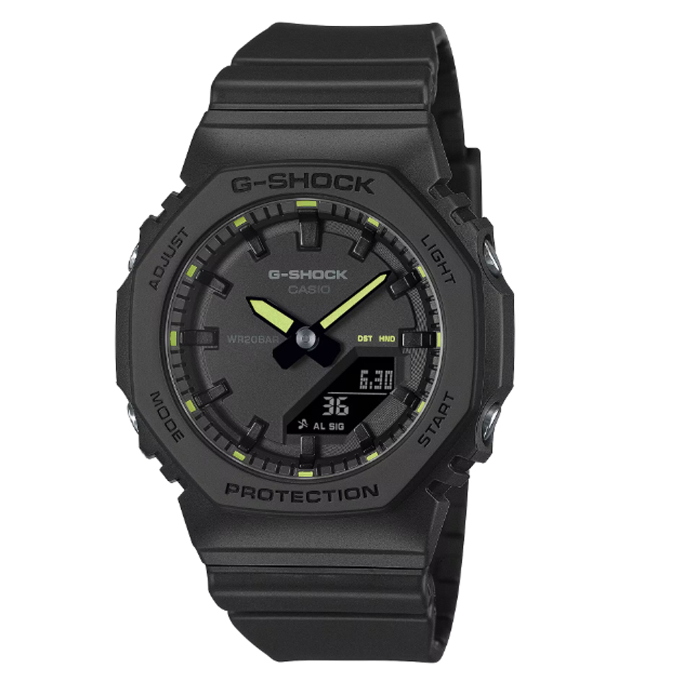 Orologio Casio collezione G-SHOCK Classic nero e giallo GMA-P2100SA-1A2