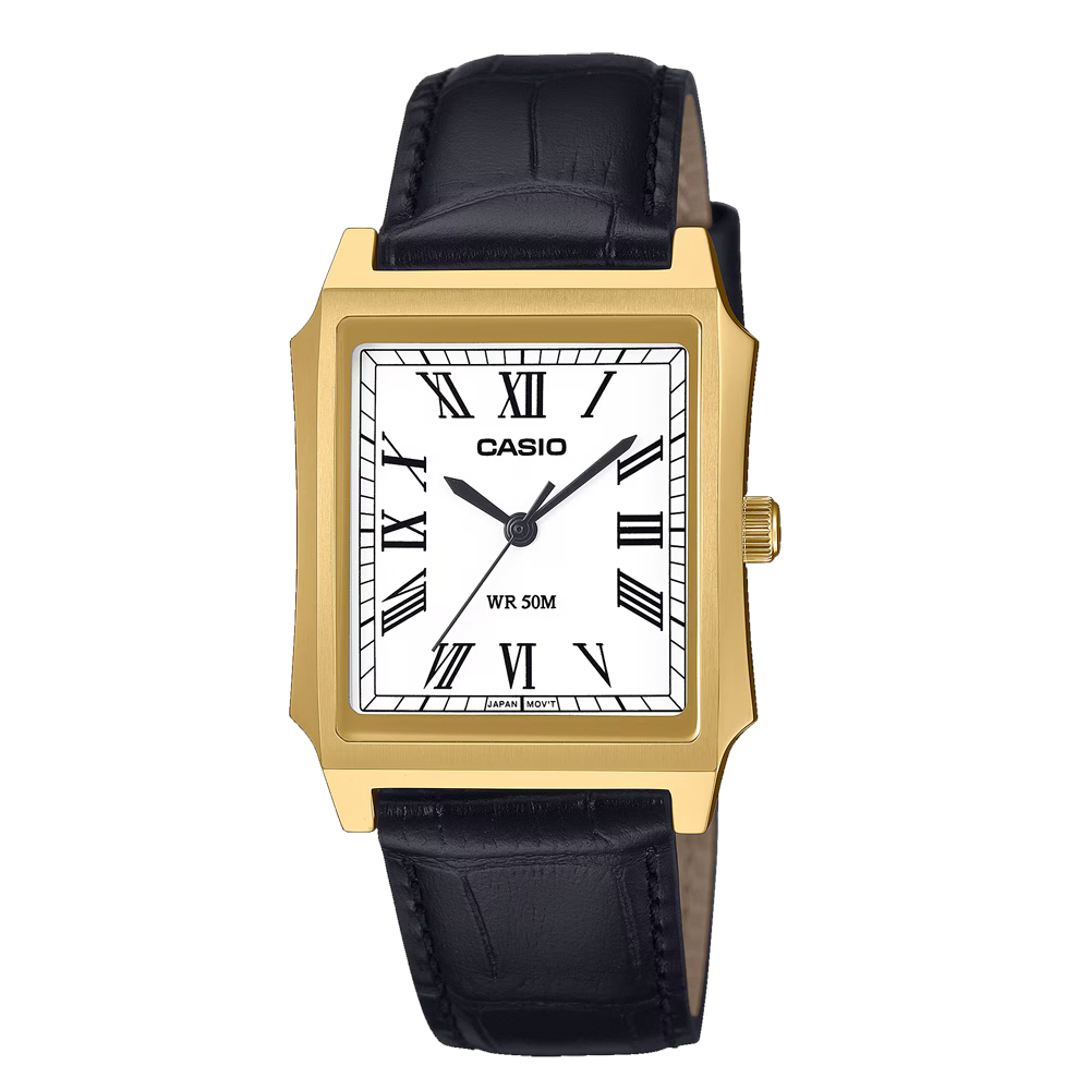 Orologio Casio da Donna cinturino in pelle MTP-B190GL-7BV