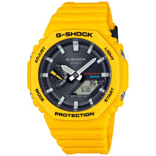 Orologio Casio da uomo collezione G-SHOCK Giallo GA-B2100C-9AER