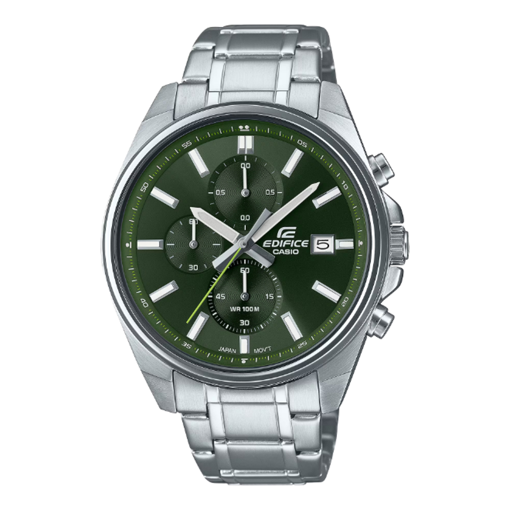 Orologio Casio Edifice da Uomo Cronografo standard Verde EFV-610D-3CV