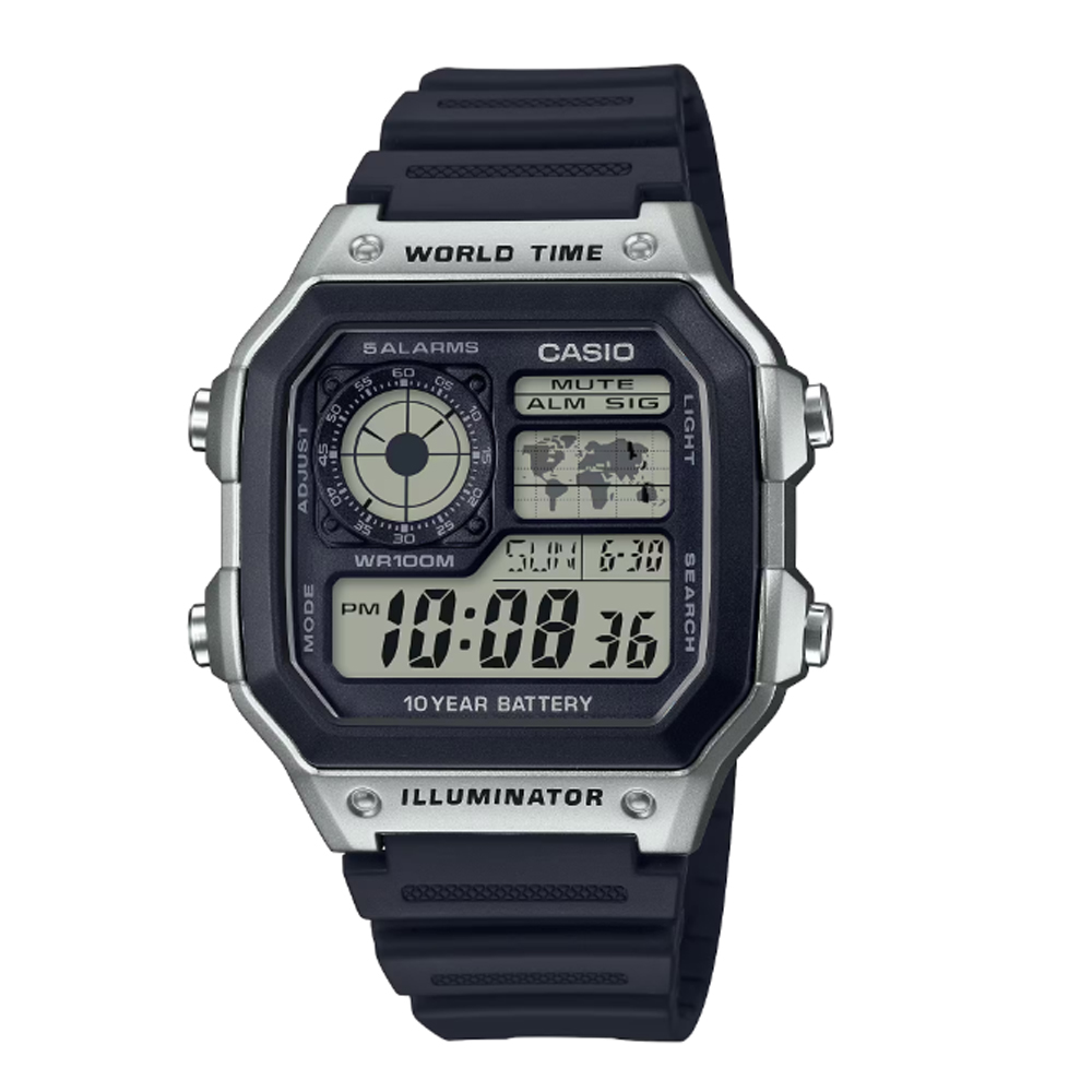 Orologio Casio Uomo TIMELESS COLLECTION AE-1200WH-1CV