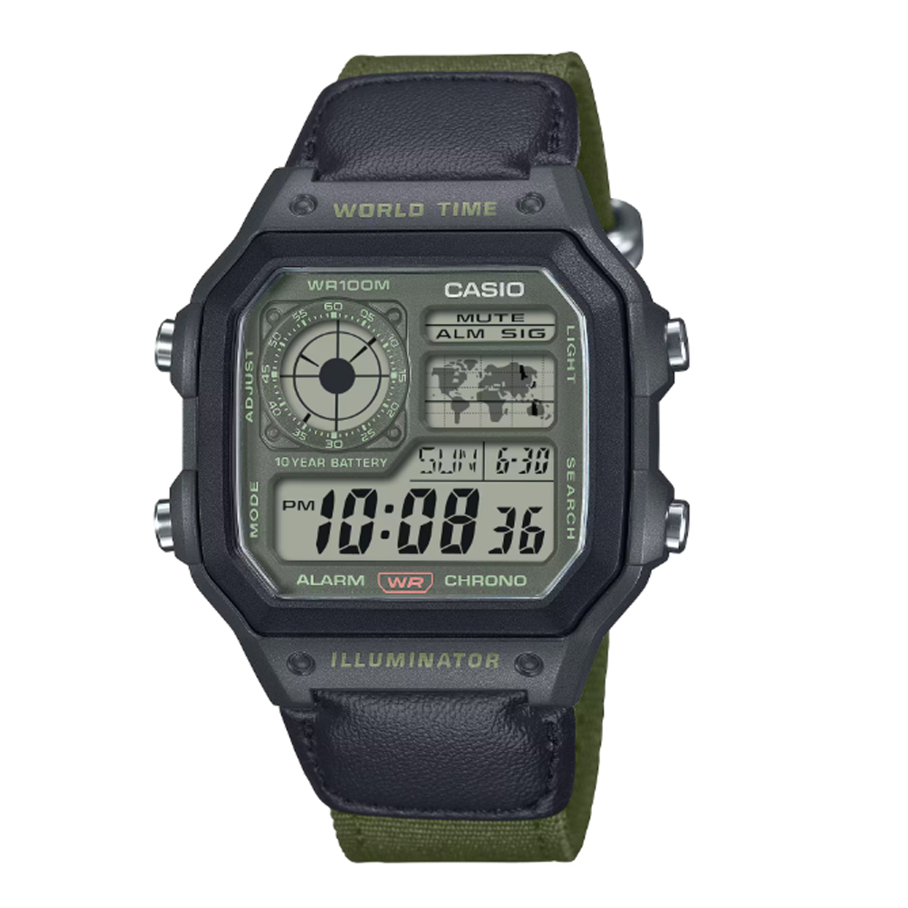 Orologio Casio Uomo TIMELESS COLLECTION AE-1200WHUB-3AV